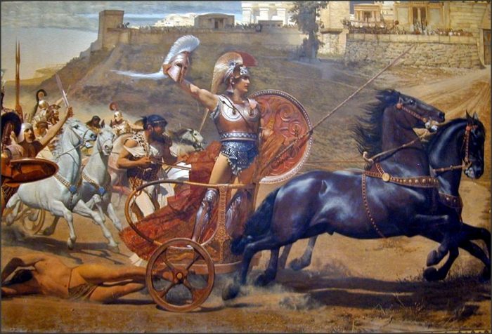 Franz von Matsch: The Triumph of Achilles