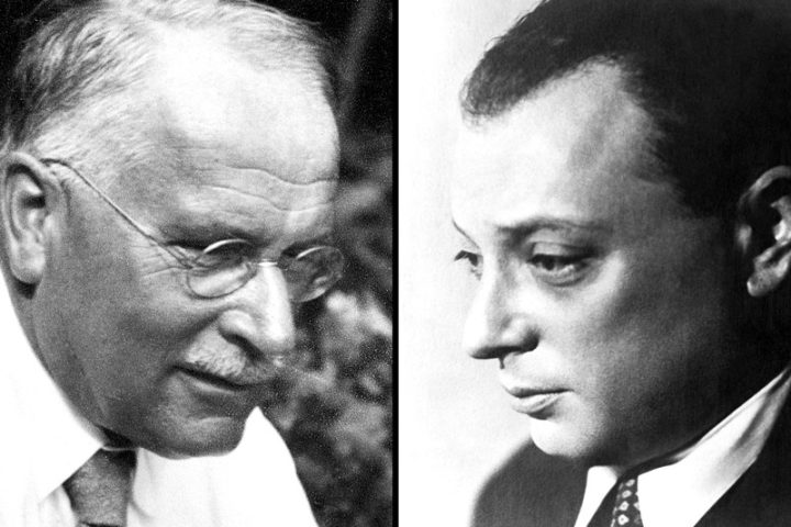 Carl Gustav Jung y Wolfgang Pauli