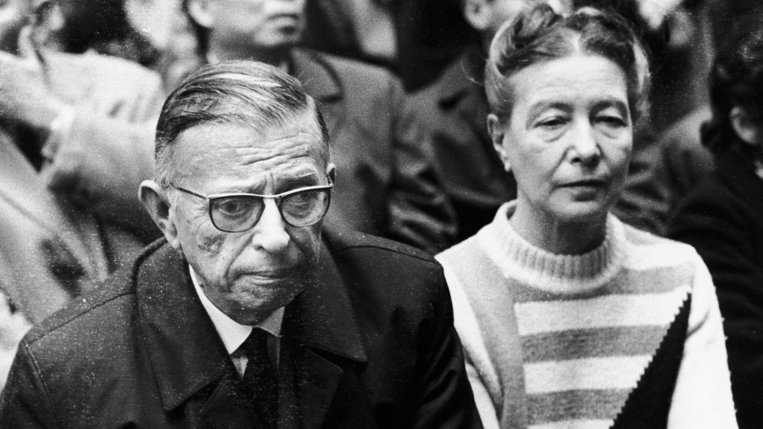 Jean-Paul Sartre y Simone de Beauvoir
