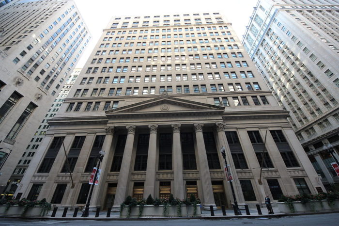 Fachada del Edificio de la Reserva Federal de Chicago