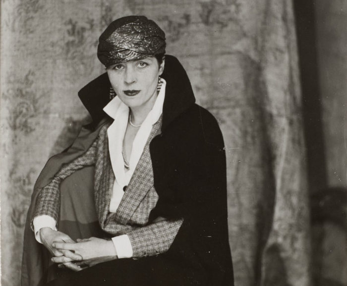 Retrato de Djuna Barnes por Berenice Abbott, 1982