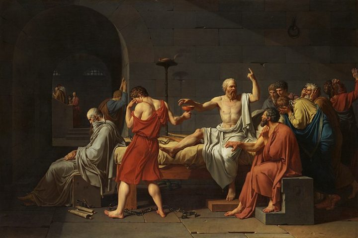 David - La muerte de Sócrates
