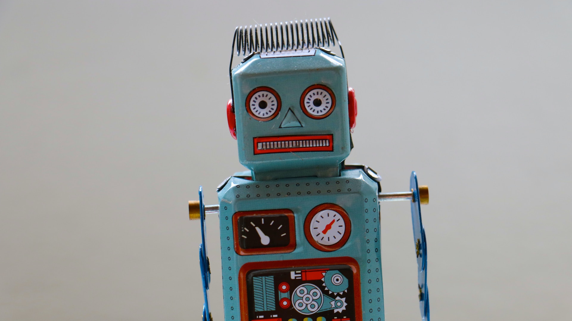 Un robot representando inteligencia artificial
