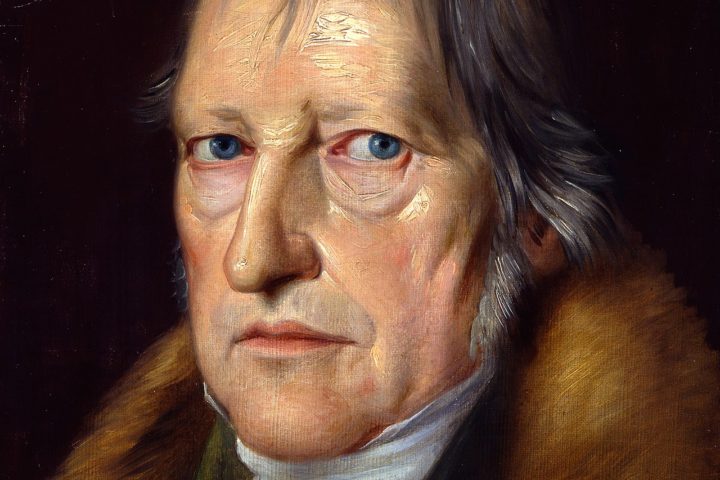 Retrato del filósofo Georg Wilhelm Friedrich Hegel, por Jakob Schlesinger (1792-1855).