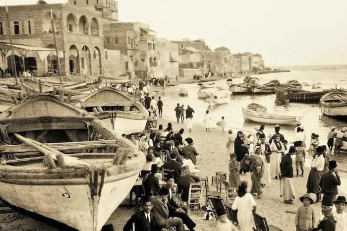 Jaffa, hoy dentro del distrito de Tel Aviv, en 1920. Palestineremembered.com