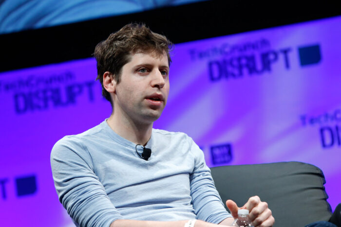 Sam Altman habla en TechCrunch Disrupt NY 2014. Foto de Brian Ach para TechCrunch