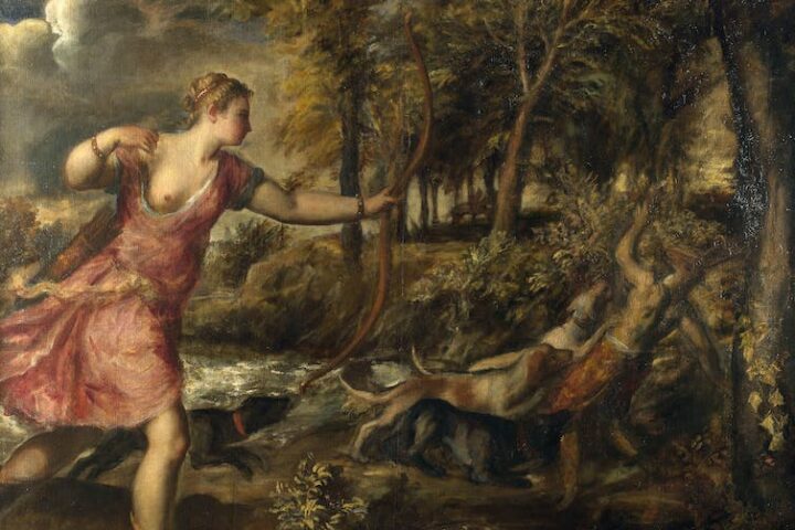 ‘La muerte de Acteón’, de Tiziano.