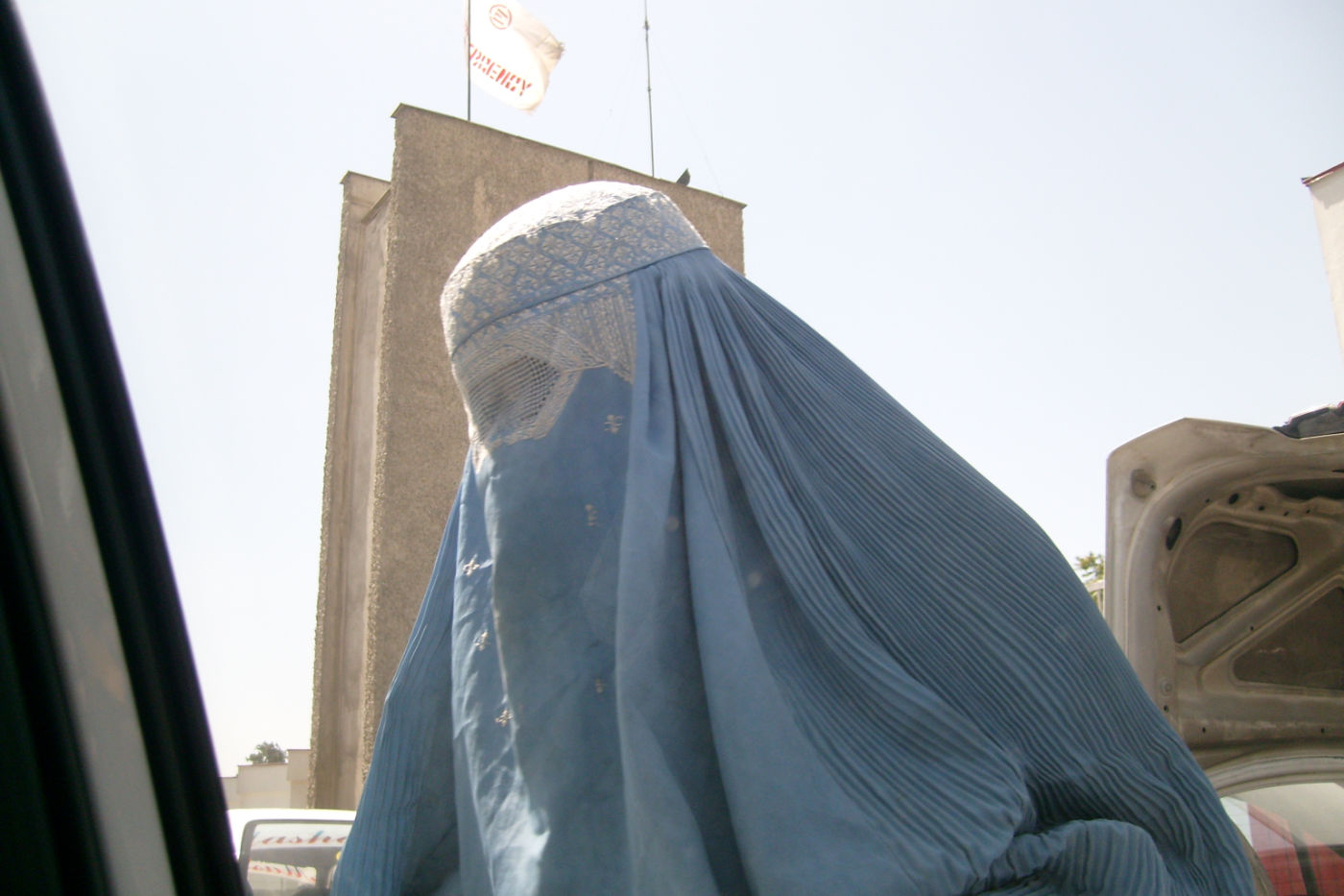 Mujer con Burka en Kabul