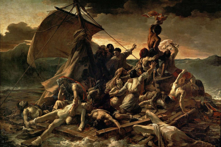 The Raft of the Medusa (1818-1819), by Théodore Géricault (1791–1824). Wikimedia Commons