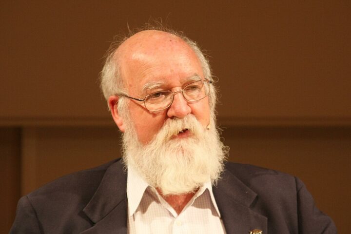 Daniel Dennett at the 17. Göttinger Literaturherbst, October 19th, 2008, in Göttingen, Germany. Source: Wikimedia Commons, Mathias Schindler.