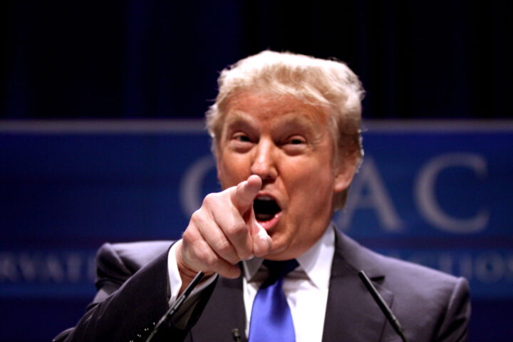 Donald Trump speaking at CPAC 2011 in Washington, D.C.